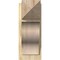 Ekena Millwork Funston Arts & Crafts Rough Sawn Outlooker, Douglas Fir, 8"W x 16"D x 20"H OUT08X16X20FST03RDF - alternate 2